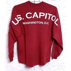 Spirit Jersey  U.S. Capitol Washington D.C. Cotton Relaxed Fit Unisex Size M NWT